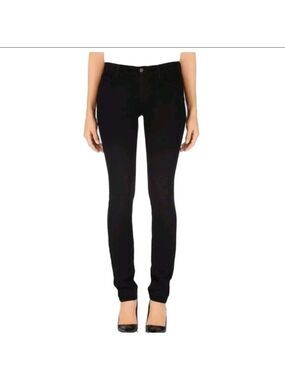 J Brand Women's Black Mid Rise The Skinny Jeans Sz: 28  style #S11C006 in Shadow